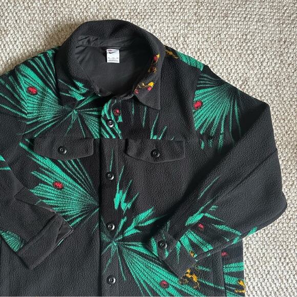 Nike Men's Lebron James Tropical Sherpa Button up Jacket Size XXL - Picture 8 of 15